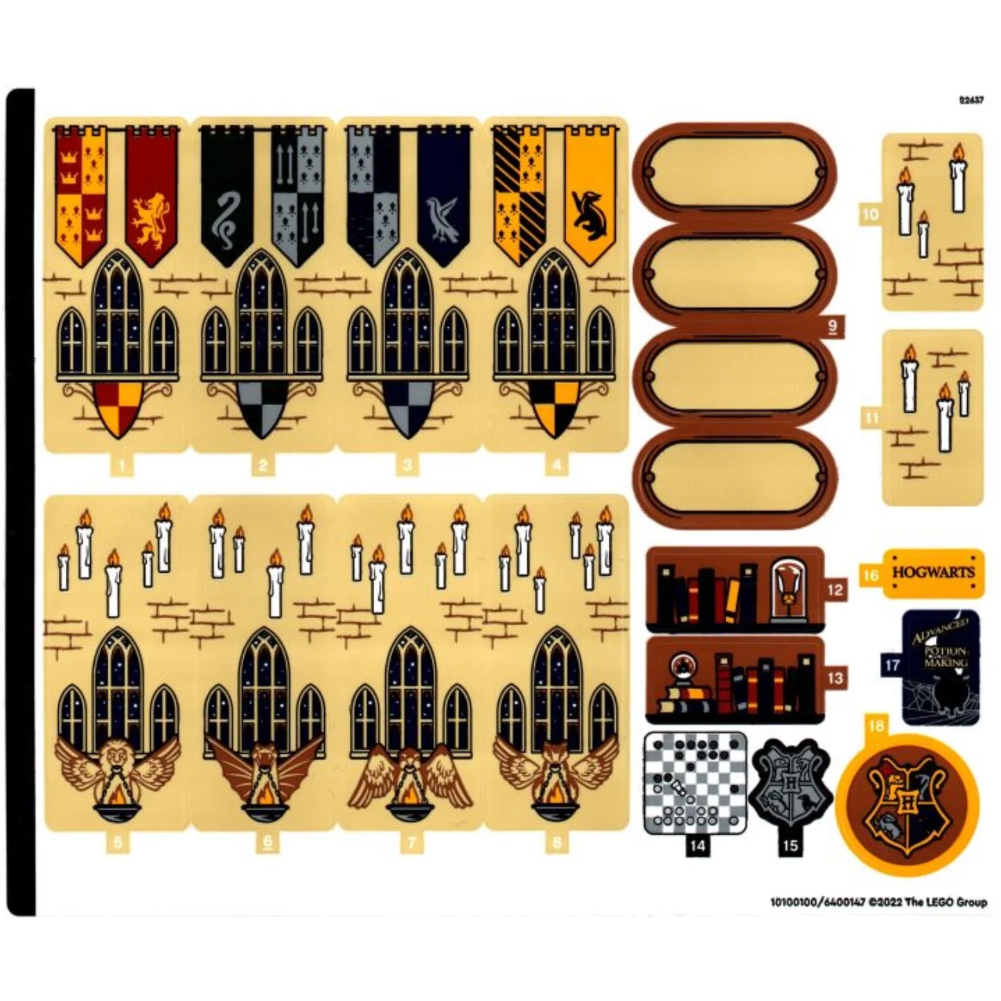 Part 76399stk01 - Sticker Sheet for Set 76399, Sheet 1 - (10100100/6400147)