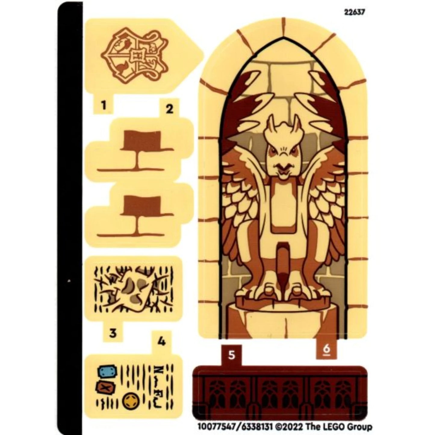 Part 76402stk01 - Sticker Sheet for Set 76402 - (10077547/6338131)