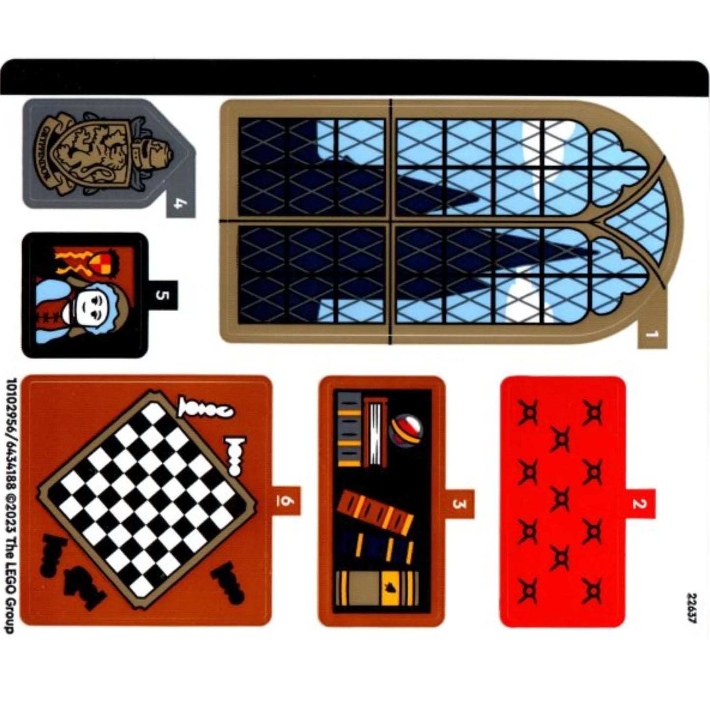 Part 76409stk01 - Sticker Sheet for Set 76409 - (10102956/6434188)