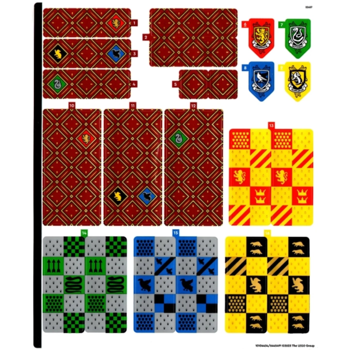 Part 76416stk01 - Sticker Sheet for Set 76416 - (10104434/6445491)