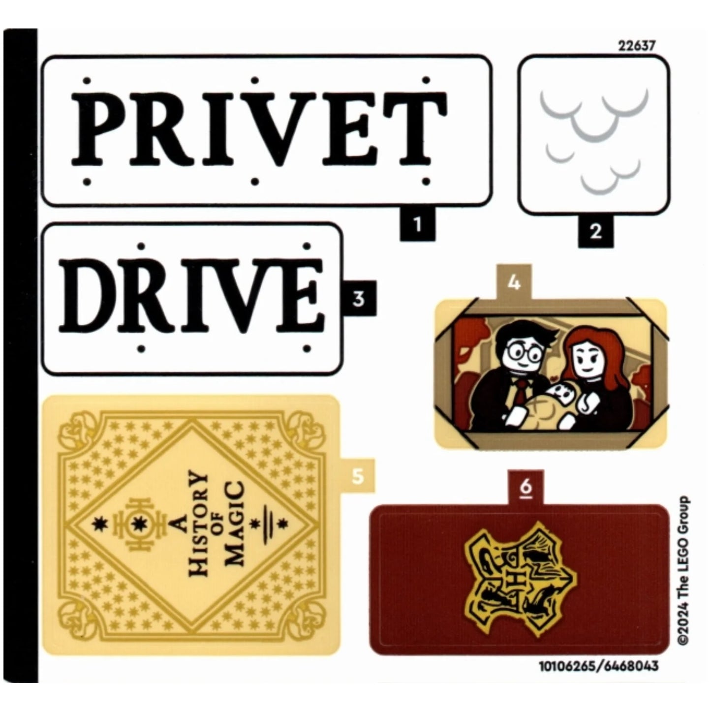 Part 76425stk01 - Sticker Sheet for Set 76425 - (10106265/6468043)