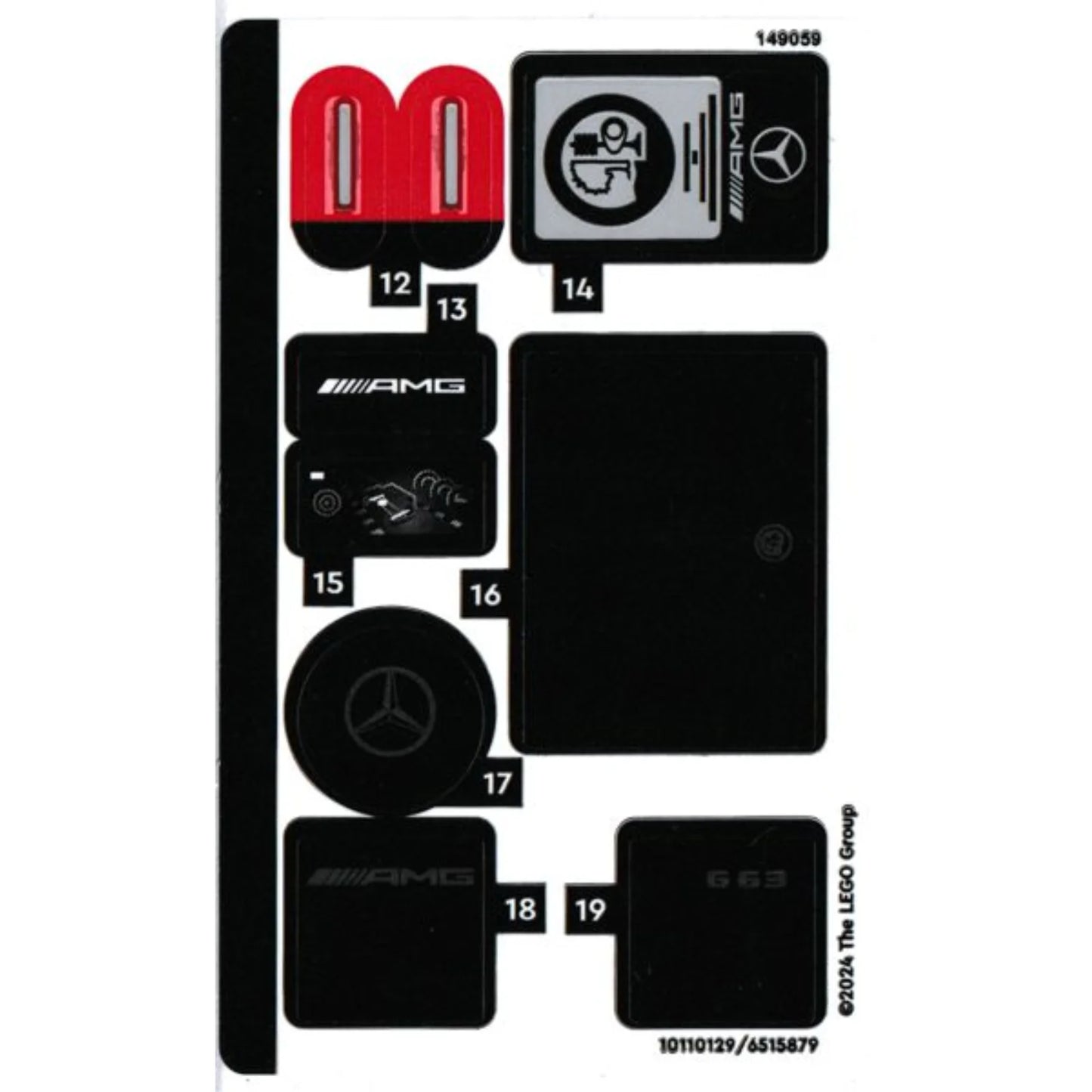 Part 76924stk02 - Sticker Sheet for Set 76924, Sheet 2 - (10110129/6515879)