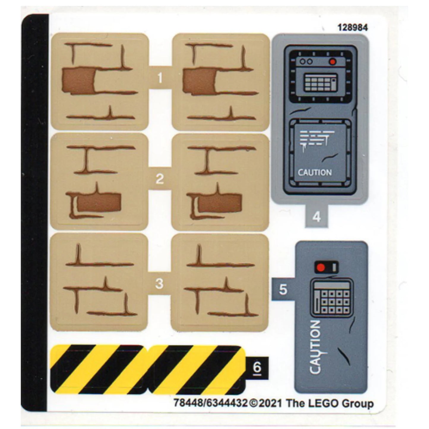 Part 76948stk01 - Sticker Sheet for Set 76948 - (78448/6344432)