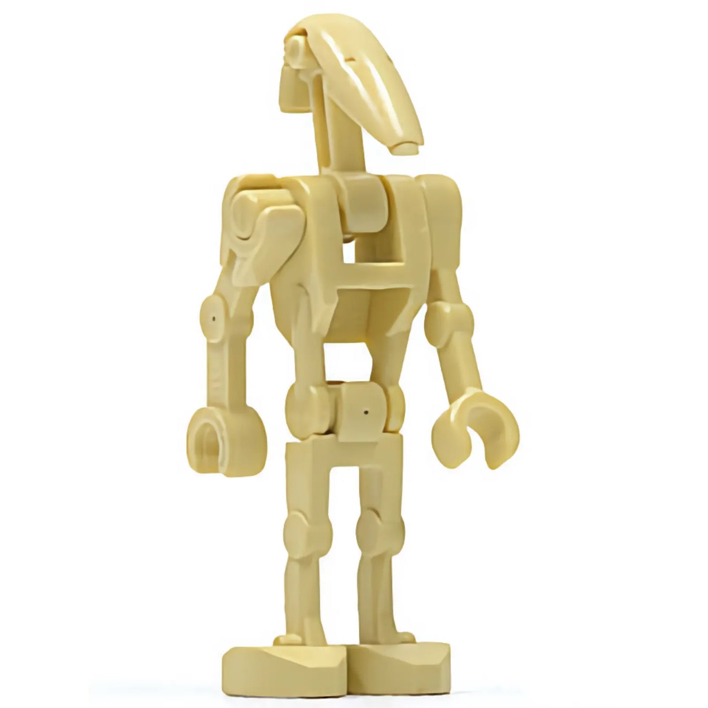 Minifig sw0001c - Battle Droid - Tan, Bent Arm and Straight Arm