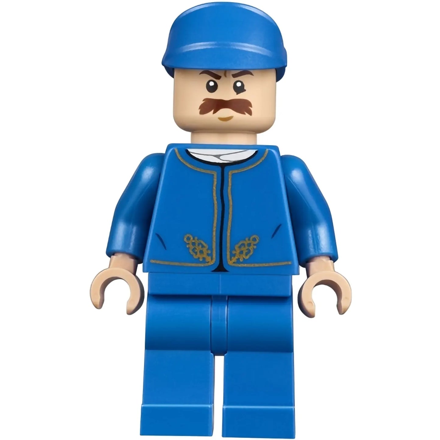 Minifig sw0975 - Bespin Guard - Light Nougat Head, Detailed Gold Trim, Moustache
