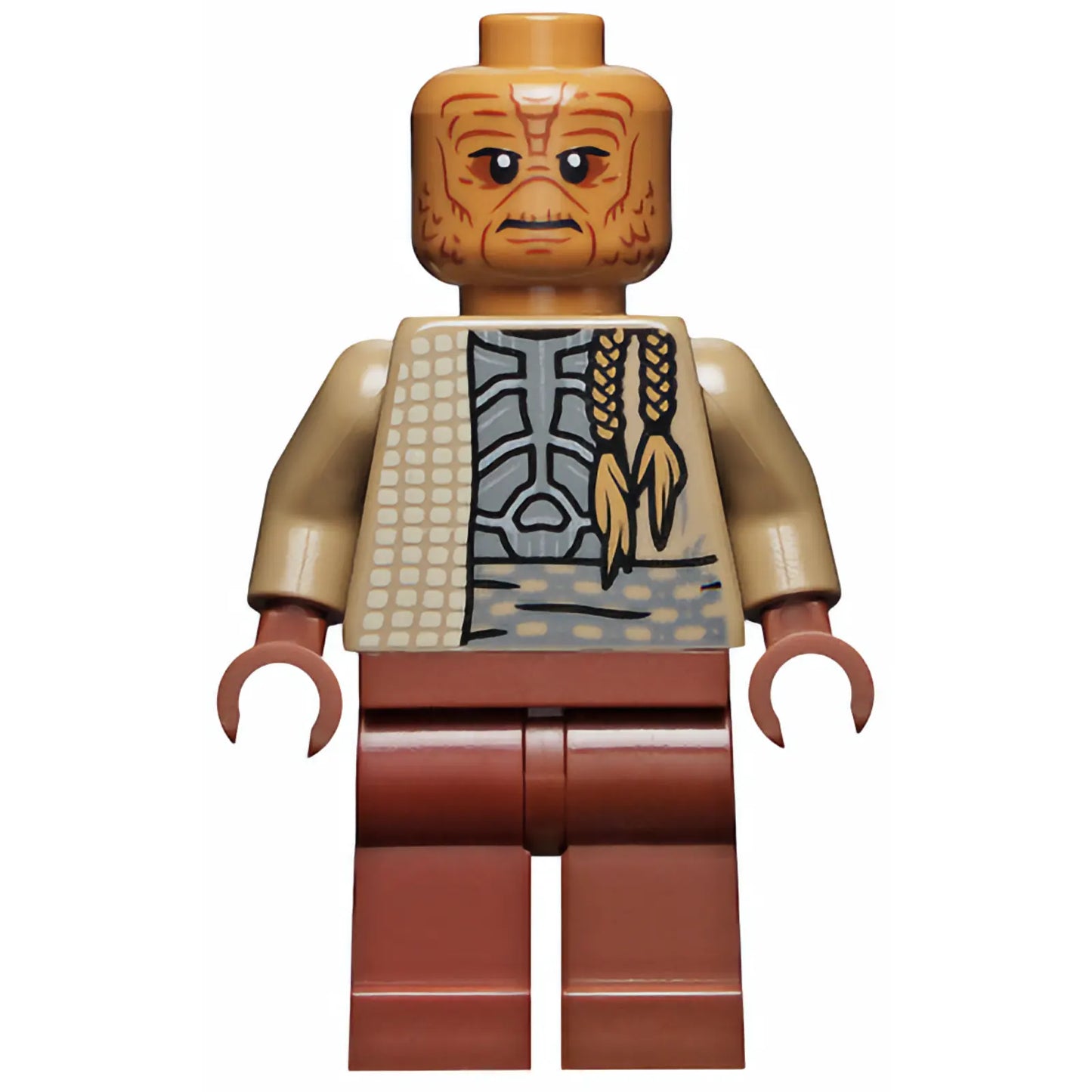Minifig sw1197 - Weequay Guard (Reddish Brown Legs)