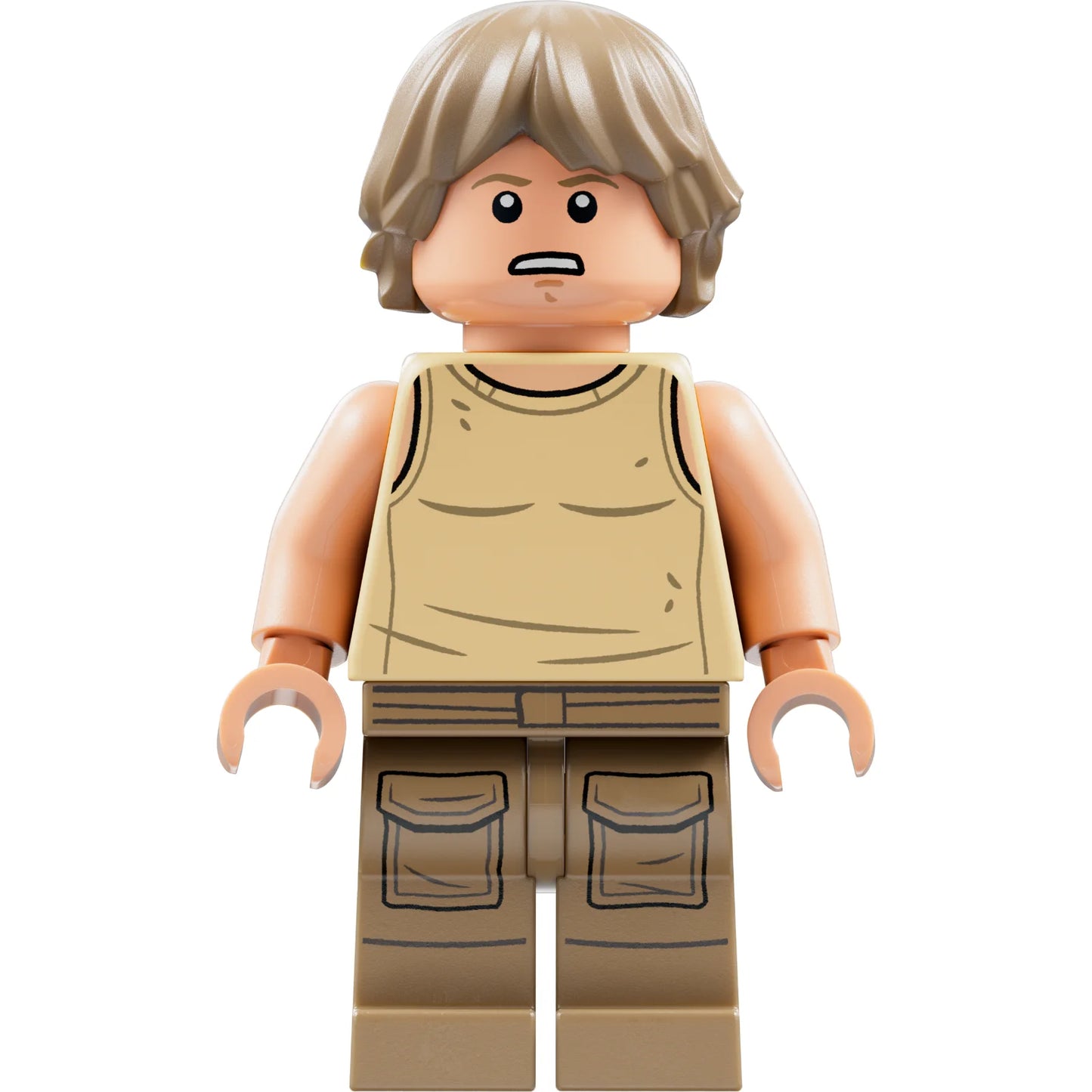 Minifig sw1199 - Luke Skywalker (Dagobah, Tan Tank Top)