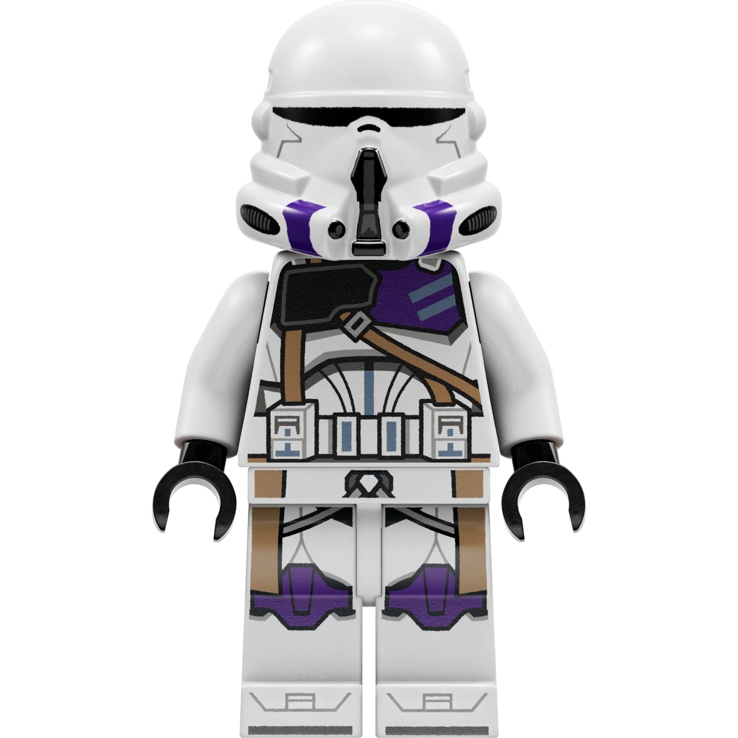 Minifig sw1206 - Clone Trooper Commander, 187th Legion (Phase 2) - Nougat Head