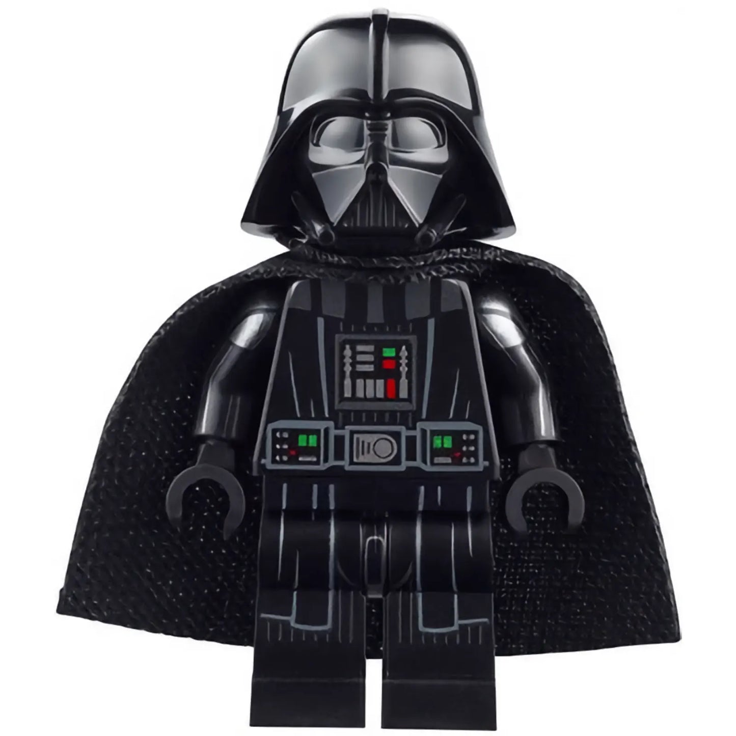Minifig sw1249 - Darth Vader - Printed Arms, Spongy Cape, White Head with Frown