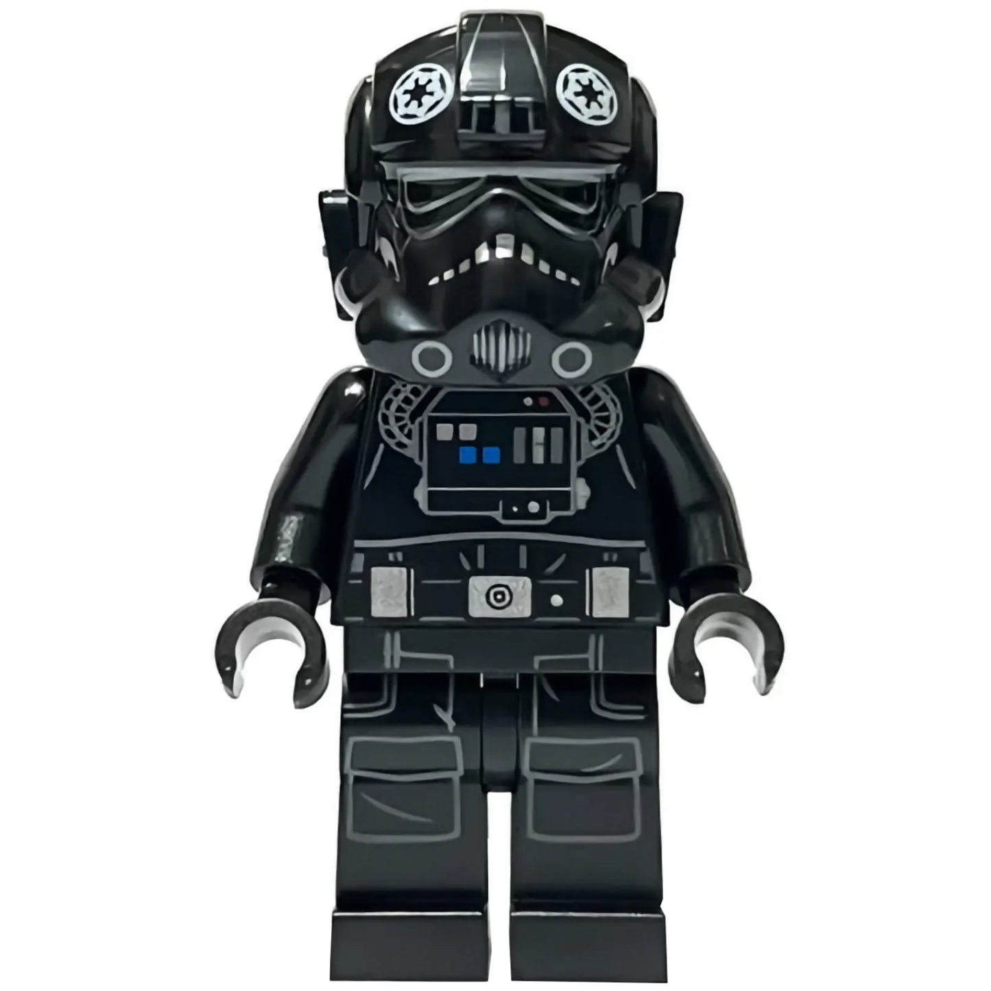 Minifig sw1260 - Imperial TIE Fighter / Interceptor Pilot - Female, Nougat Head