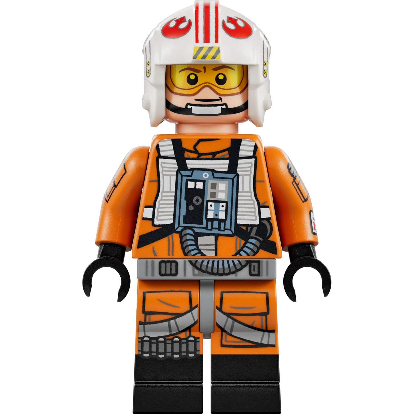 Minifig sw1267 - Luke Skywalker - Pilot Suit, Printed Arms, Black Boots