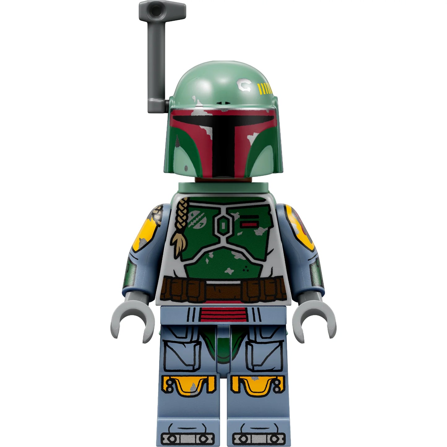 Minifig sw1274 - Boba Fett - Helmet, Jet Pack, Printed Arms and Legs, Rangefinder