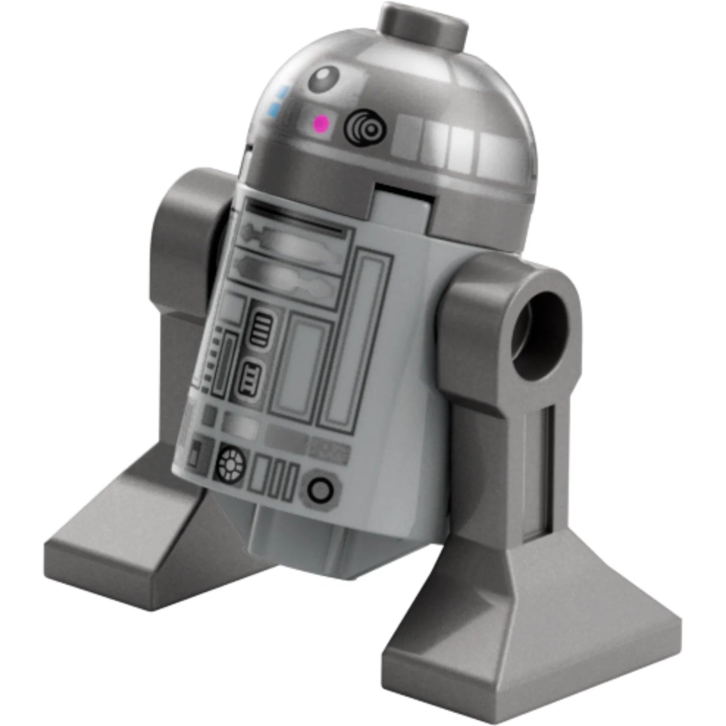Minifig sw1280 - Astromech Droid, R2-BHD - Light Bluish Gray Body