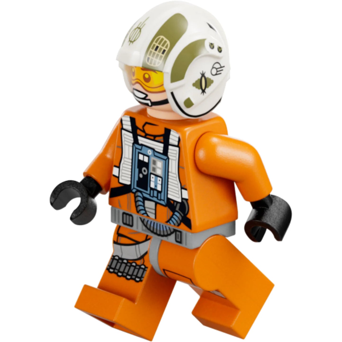 Minifig sw1279 - Rebel Pilot Y-wing (Jon 'Dutch' Vander, Gold Leader) - Printed Legs