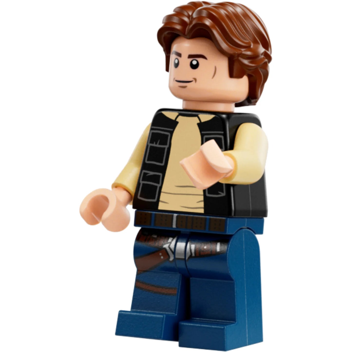 Minifig sw1284 - Han Solo - Celebration, Wavy Hair