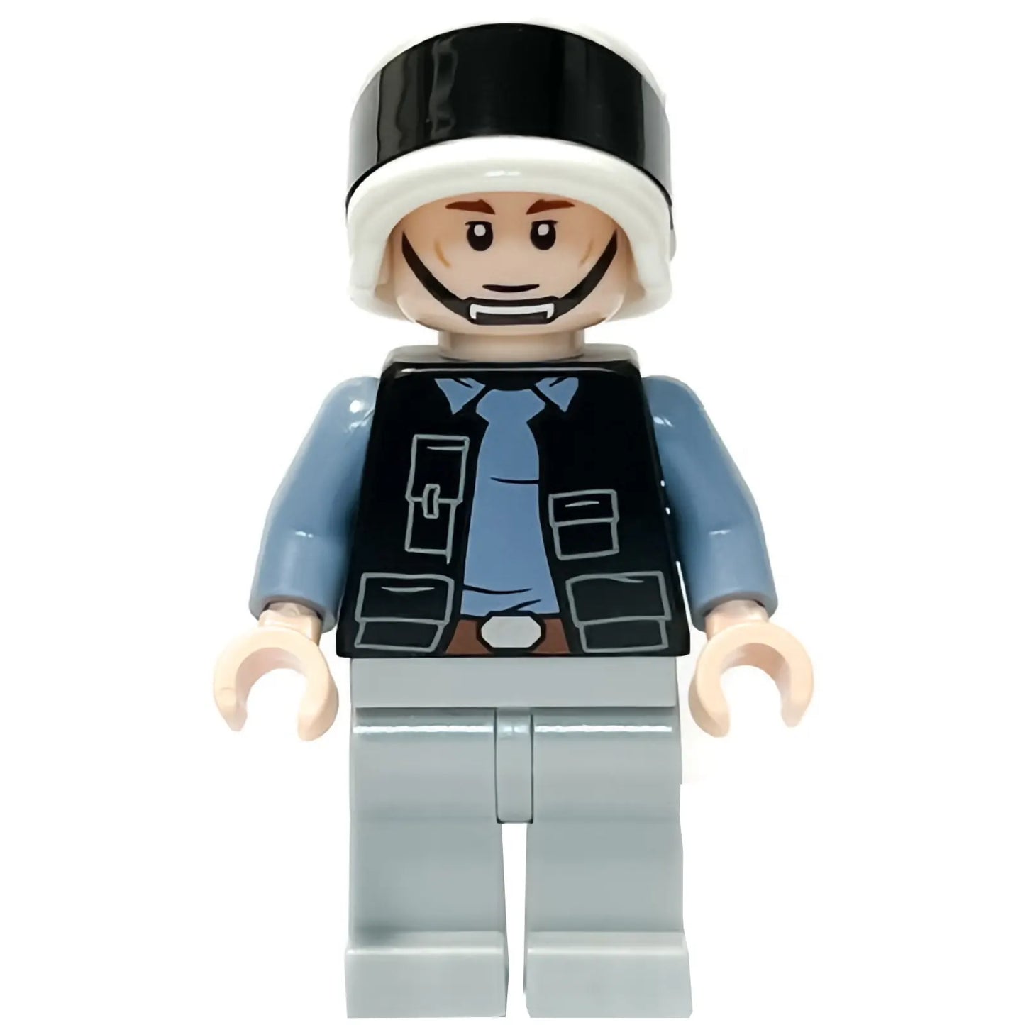 Minifig sw1285 - Rebel Fleet Trooper - Vest with Pockets, Black Neck