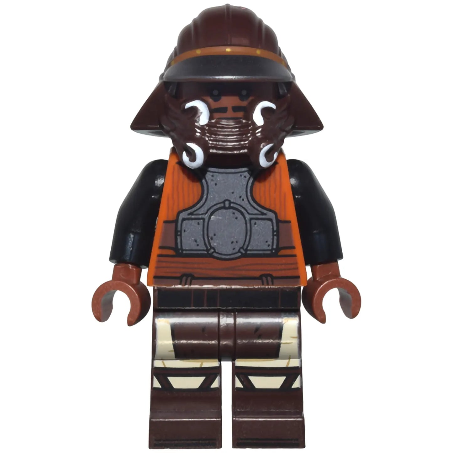 Minifig sw1369 - Lando Calrissian - Skiff Guard, Dark Brown Printed Legs