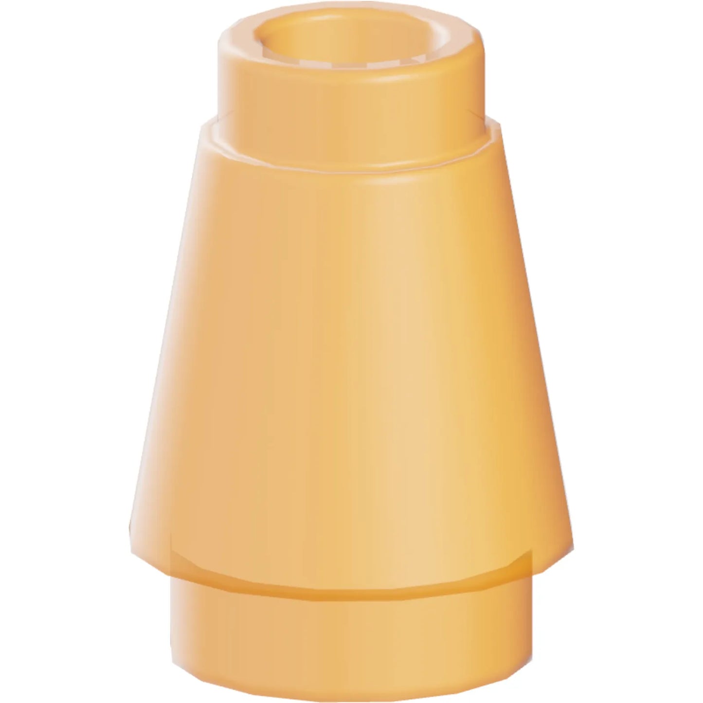 Part 4589b - Cone 1 x 1 with Top Groove