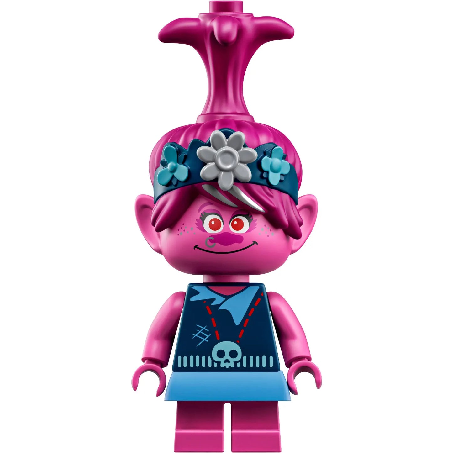 Minifig twt019 - Poppy with Dark Blue Jacket and Flat Silver Flower