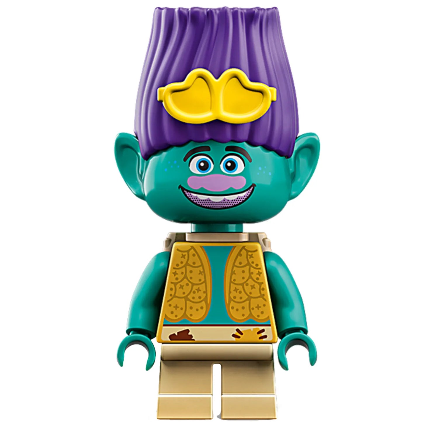 Minifig twt007 - Branch with Yellow Sunglasses and Dark Tan Backpack