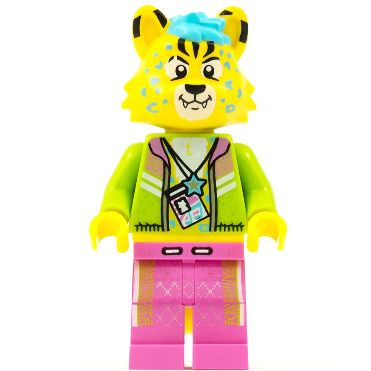 Minifig vid007 - DJ Cheetah, Vidiyo Bandmates, Series 1 (Minifigure Only without Stand and Accessories)