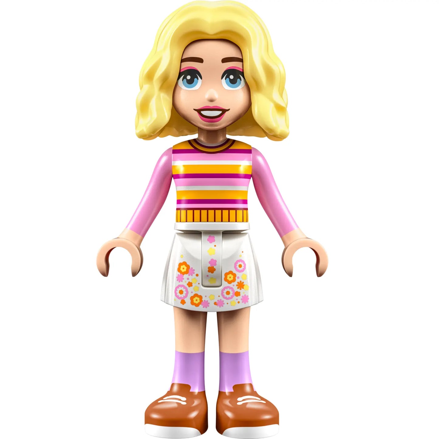 Minifig wed003 - Enid Sinclair - Bright Pink Striped Sweater