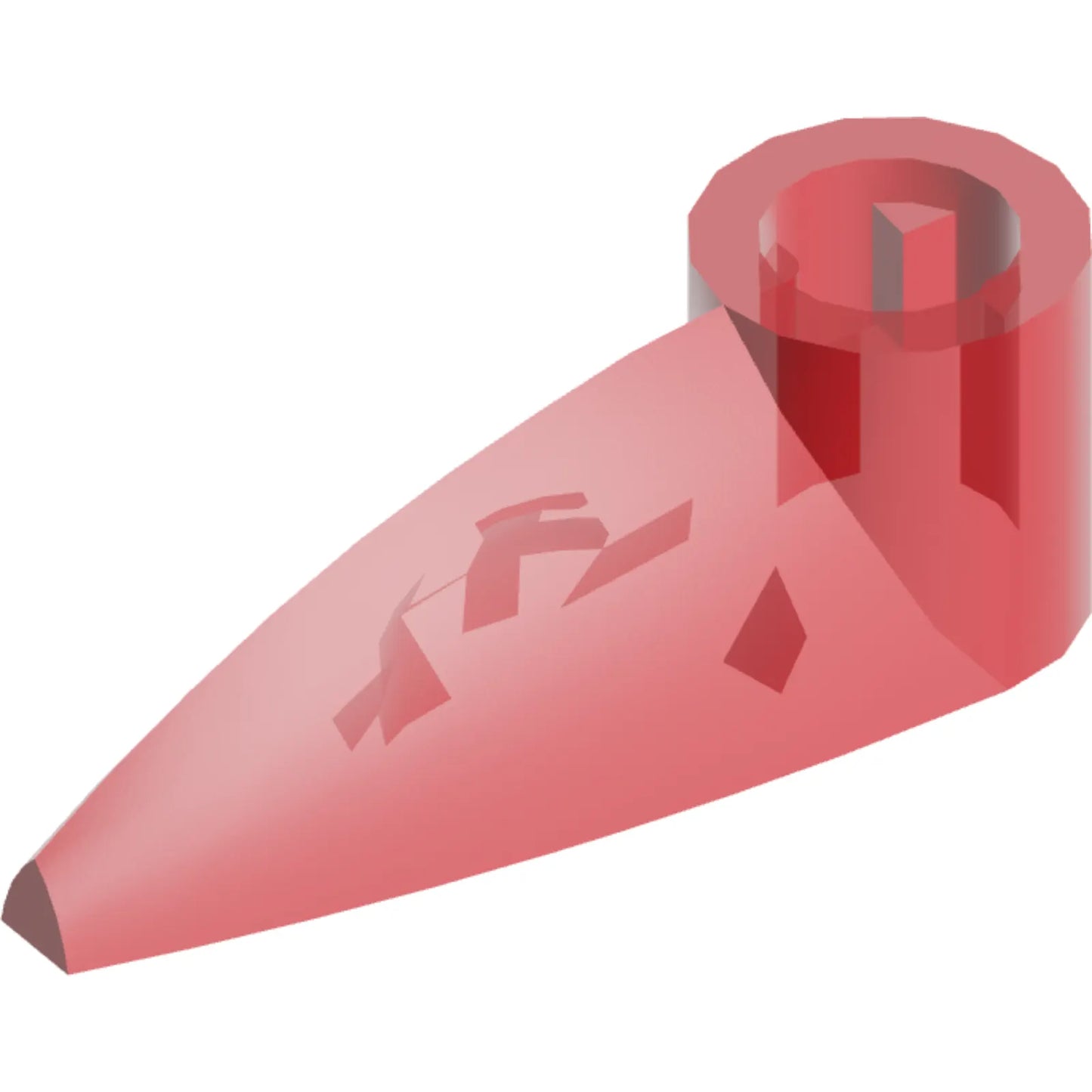 Part x346 - Bionicle 1 x 3 Tooth with Axle Hole (Bohrok Eye)