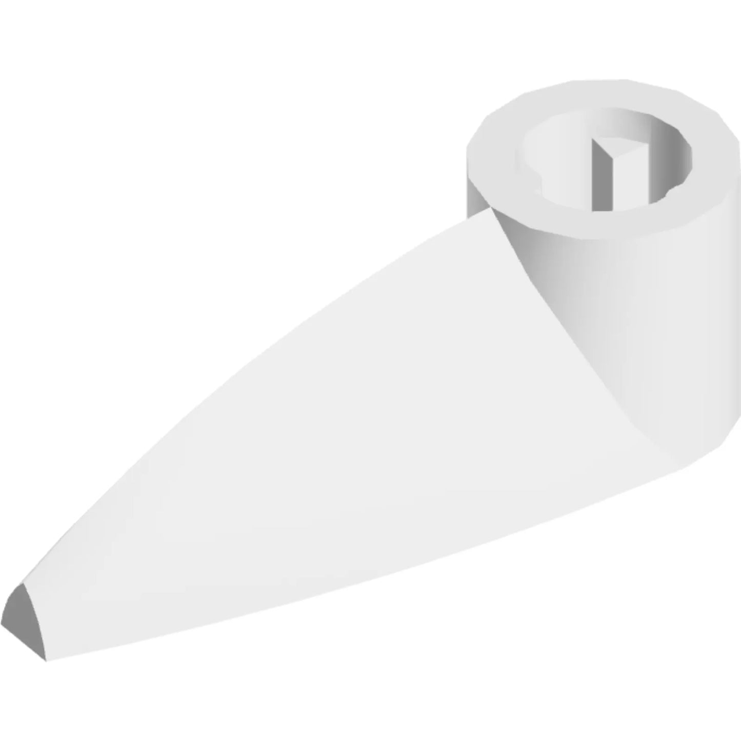 Part x346 - Bionicle 1 x 3 Tooth with Axle Hole (Bohrok Eye)