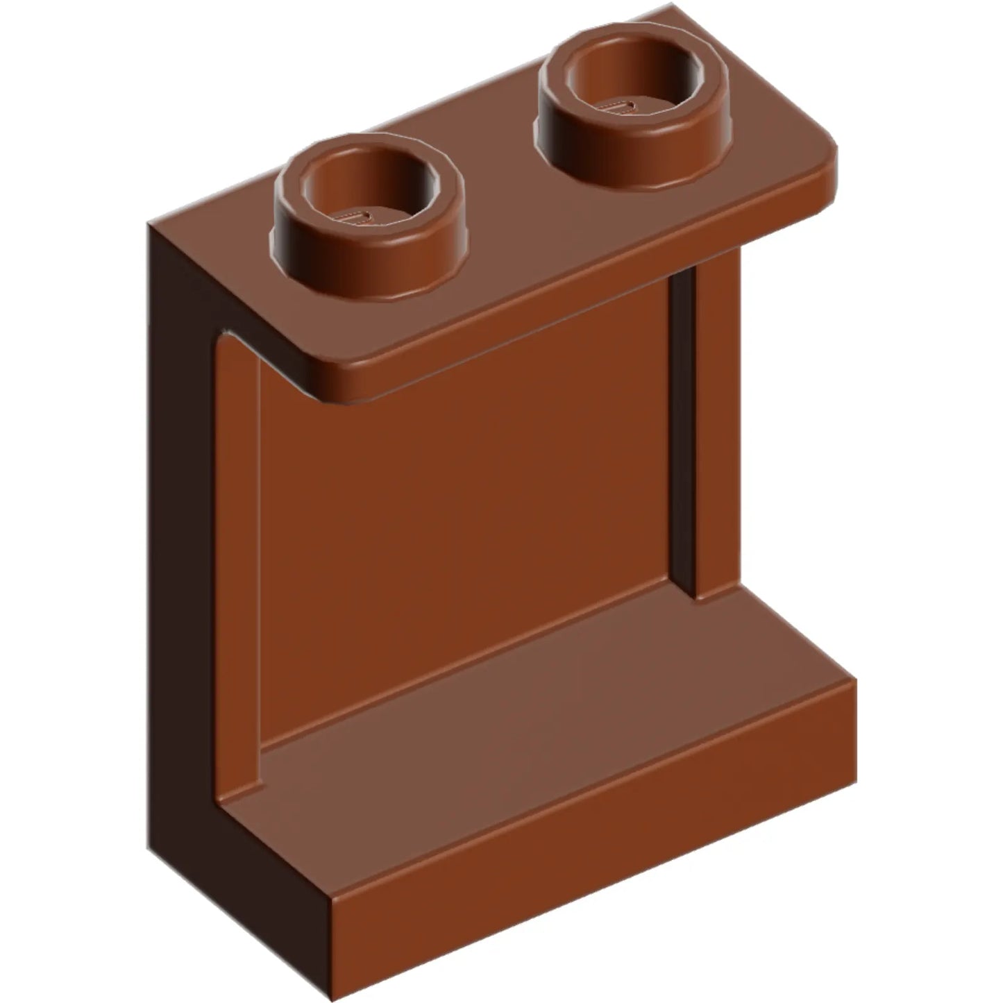 Part 87552 - Panel 1 x 2 x 2 with Side Supports - Hollow Studs
