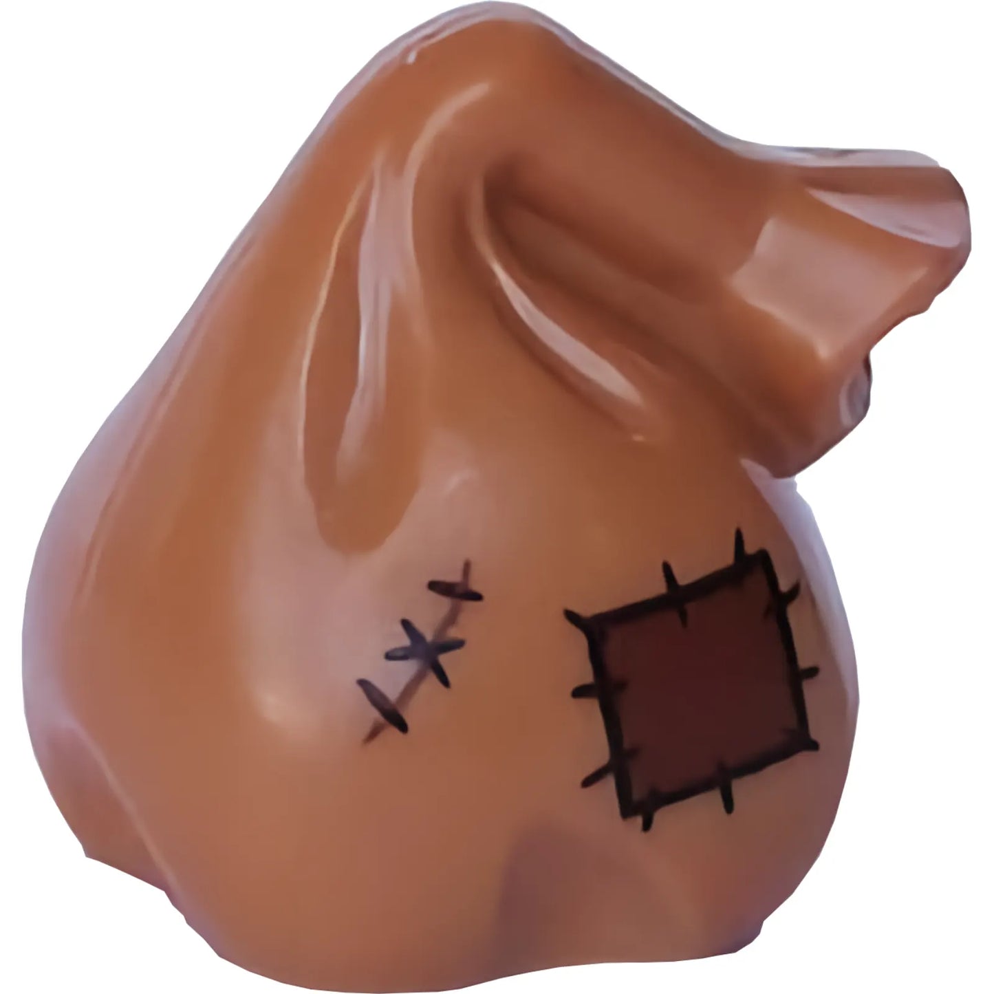 Part 10169pb02 - Minifigure, Utensil Sack / Bag with Handle with Dark Brown Patch and Mend Pattern