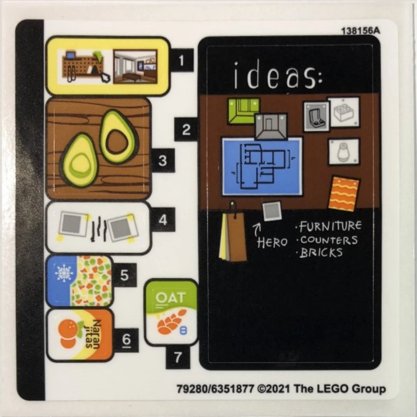 Part 10291stk02 - Sticker Sheet for Set 10291, Sheet 2 - (79280/6351877)
