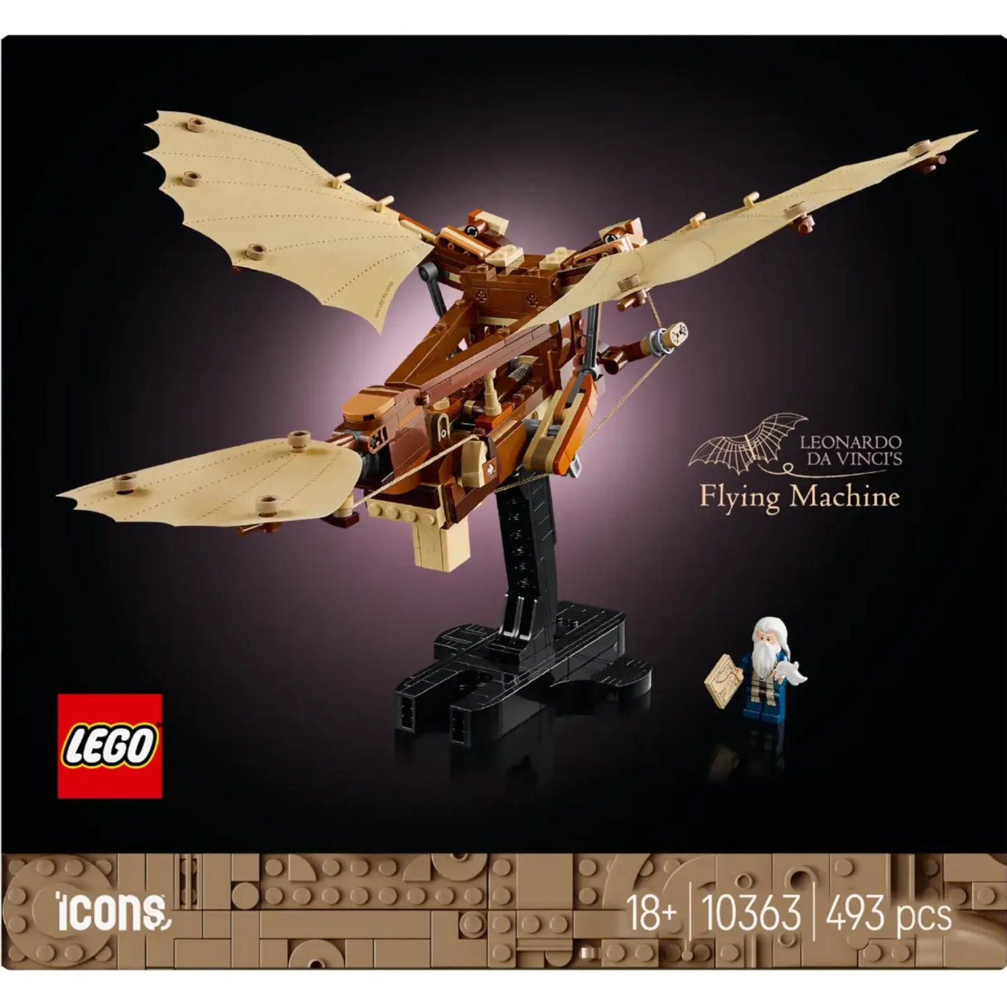Bauanleitung 10363-1 - Leonardo da Vincis Flugmaschine