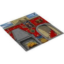 Part 104681 - Plastic 3D Backdrop with Gryffindor Common Room Pattern
