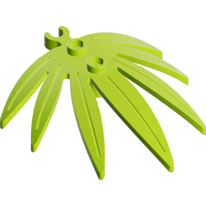 Part 10884 - Plant Leaves 6 x 5 Swordleaf with Open O Clip Thick