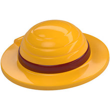 Part 112531pb01 - Minifigure, Headgear Straw Hat with Bar Handle with Molded Dark Red Band Pattern