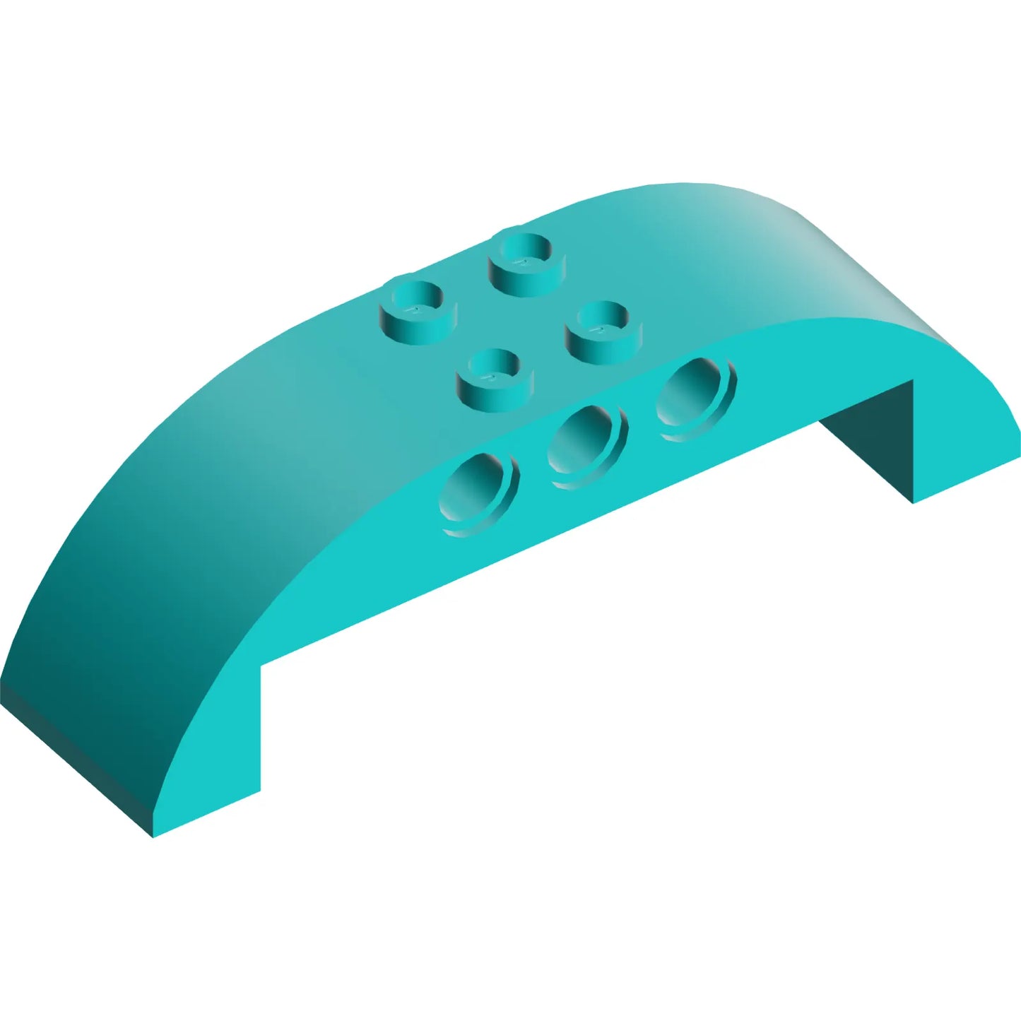 Part 11290 - Slope, Curved 8 x 2 x 2 Double