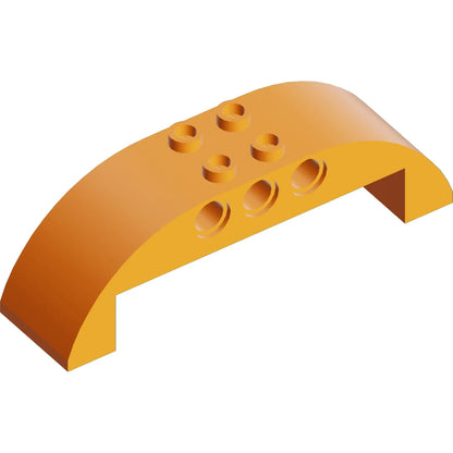 Part 11290 - Slope, Curved 8 x 2 x 2 Double