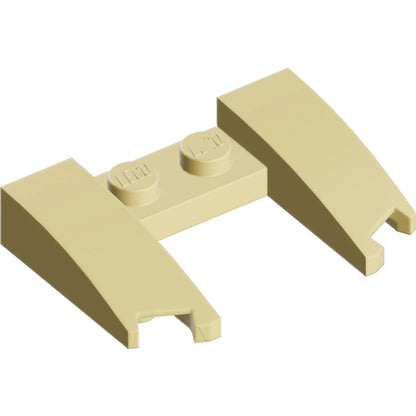 Teil 11291 - Keil 3 x 4 x 2/3 gebogen mit Aussparung