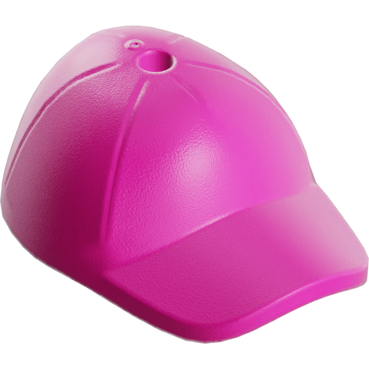 Part 11303 - Minifigure, Headgear Cap - Short Curved Bill with Seams and Hole on Top