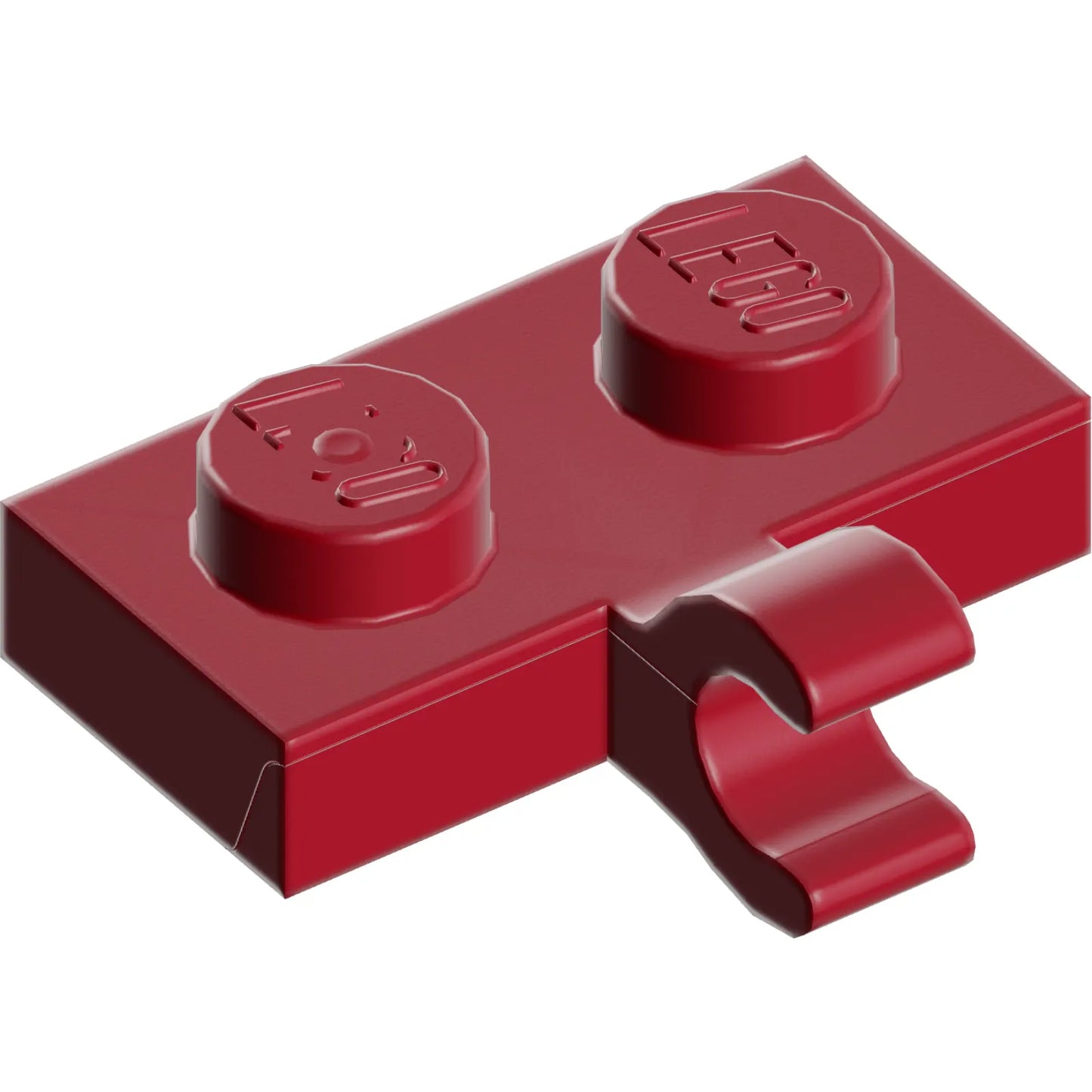 Part 11476 - Plate, Modified 1 x 2 with Clip on Side (Horizontal Grip)