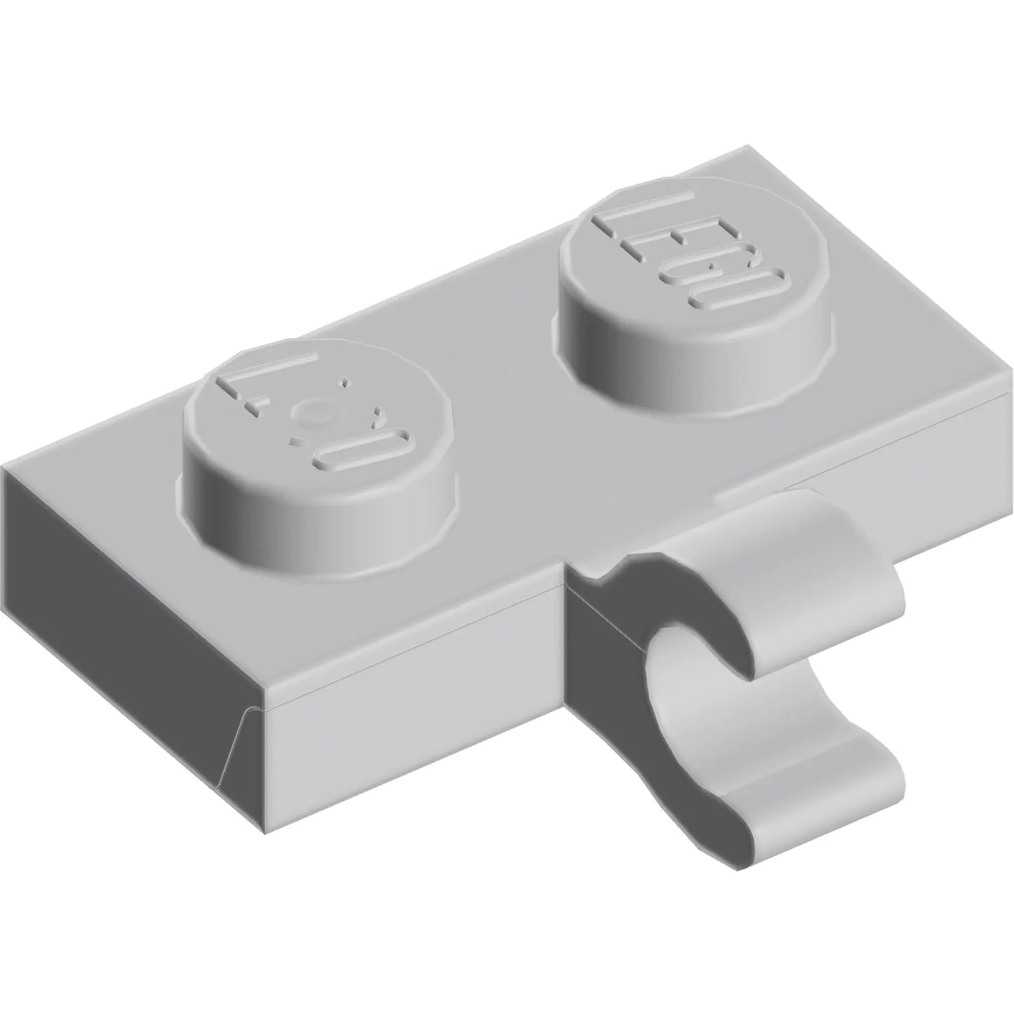 Part 11476 - Plate, Modified 1 x 2 with Clip on Side (Horizontal Grip)