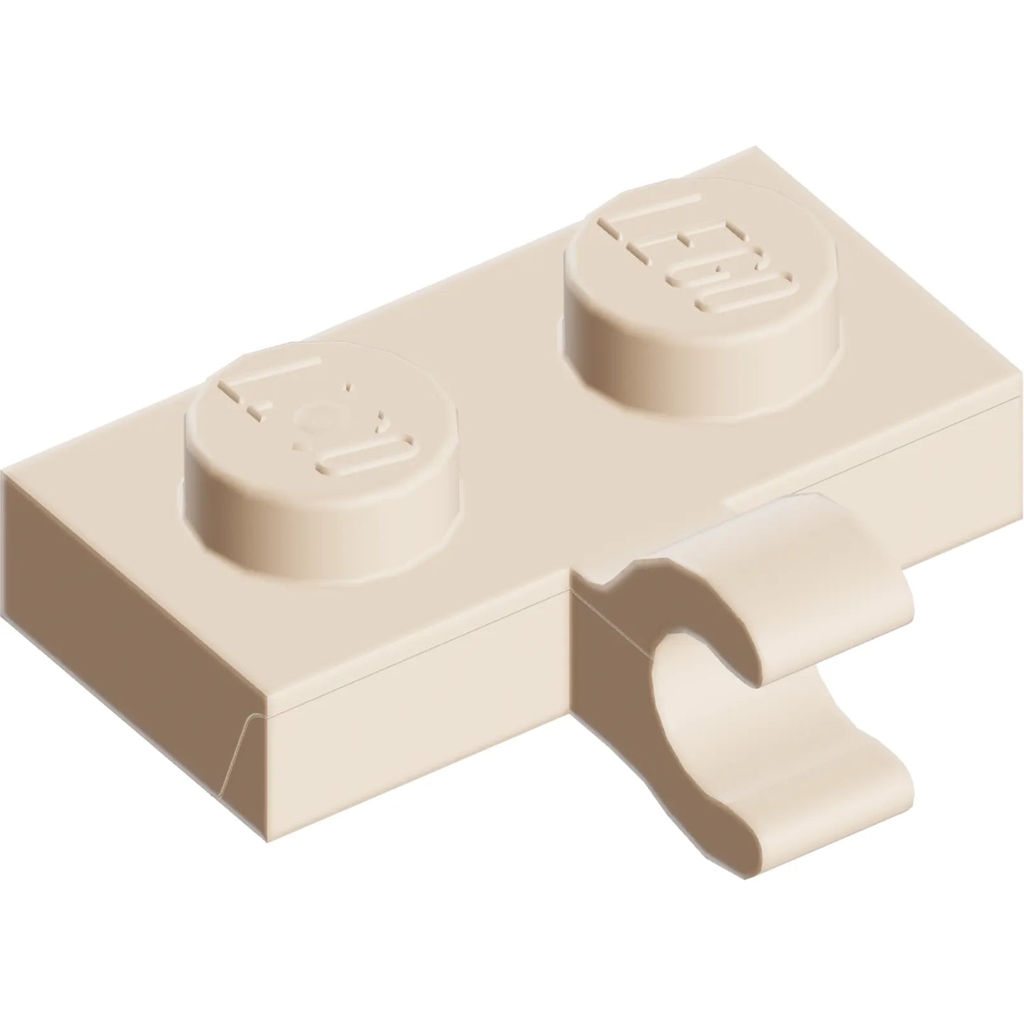 Part 11476 - Plate, Modified 1 x 2 with Clip on Side (Horizontal Grip)