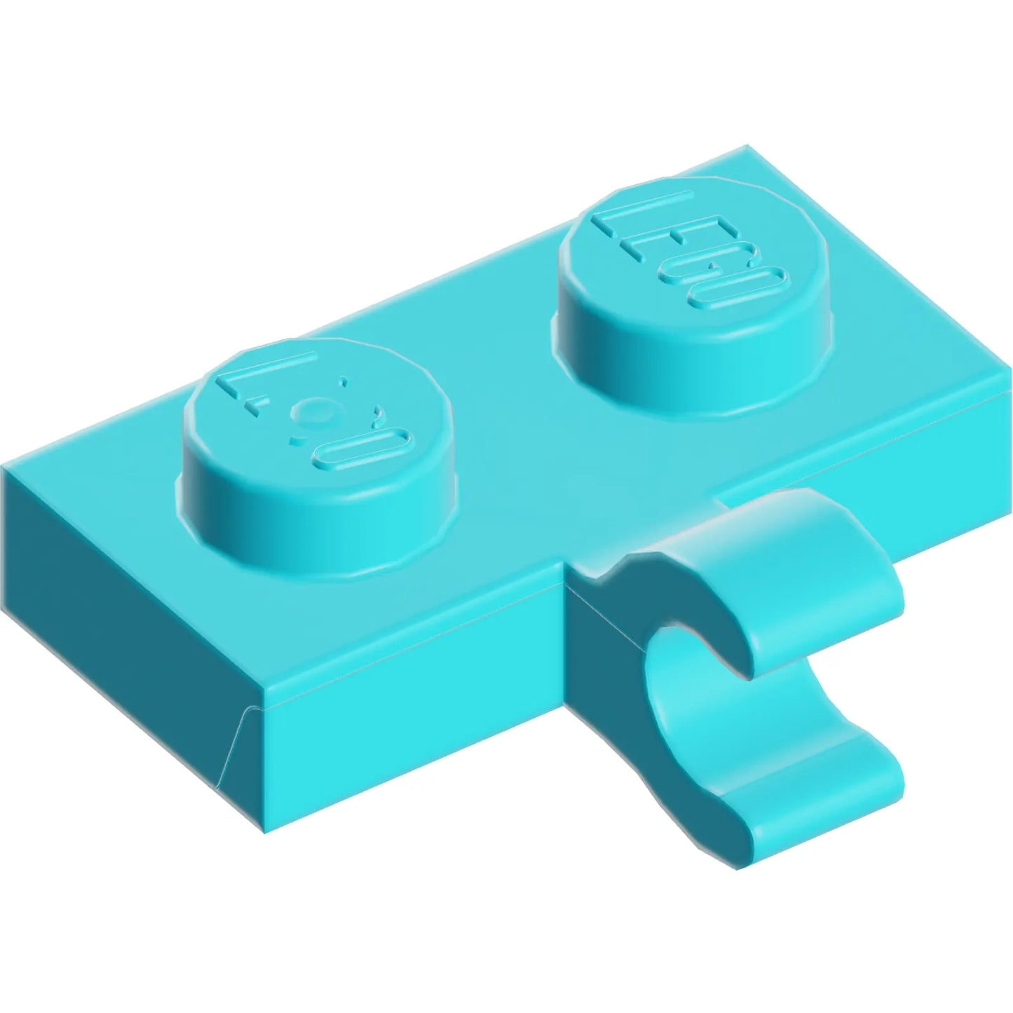 Part 11476 - Plate, Modified 1 x 2 with Clip on Side (Horizontal Grip)
