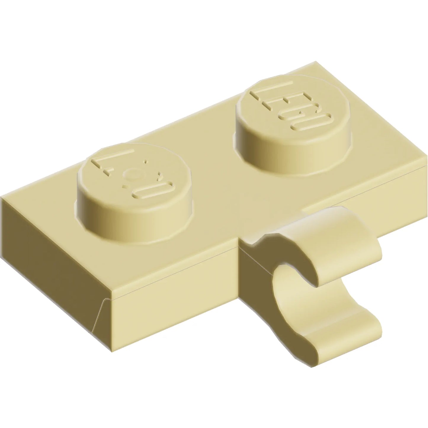 Part 11476 - Plate, Modified 1 x 2 with Clip on Side (Horizontal Grip)