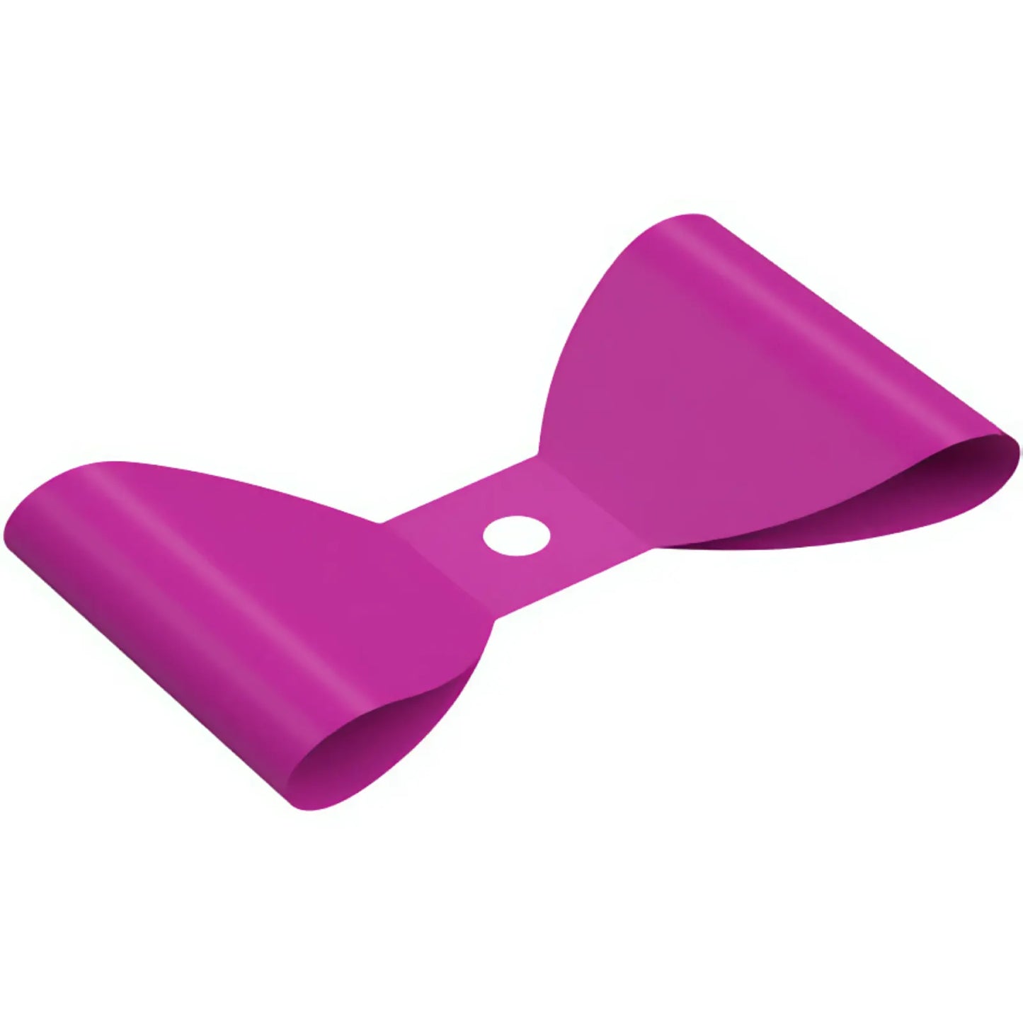 Part 116106 - Cloth Bow, Loops Sides, Stud Hole, Shiny