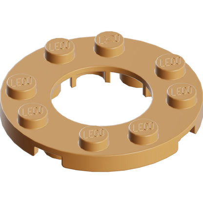 Part 11833 - Plate, Round 4 x 4 with 2 x 2 Round Open Center