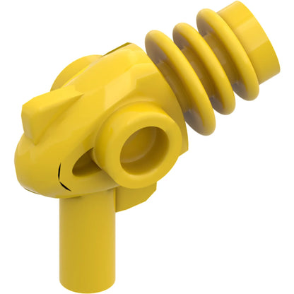Part 13608 - Minifigure, Weapon Space Ray Gun - Rounded Heat Diffusers