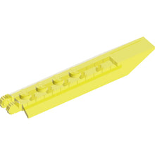 Part 14137 - Hinge Plate 1 x 8 with Angled Side Extensions, Squared Plate Underside