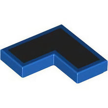 Part 14719pb007 - Tile 2 x 2 Corner with Black L-Shape Pattern