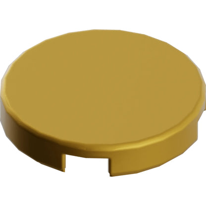 Part 14769 - Tile, Round 2 x 2 with Bottom Stud Holder